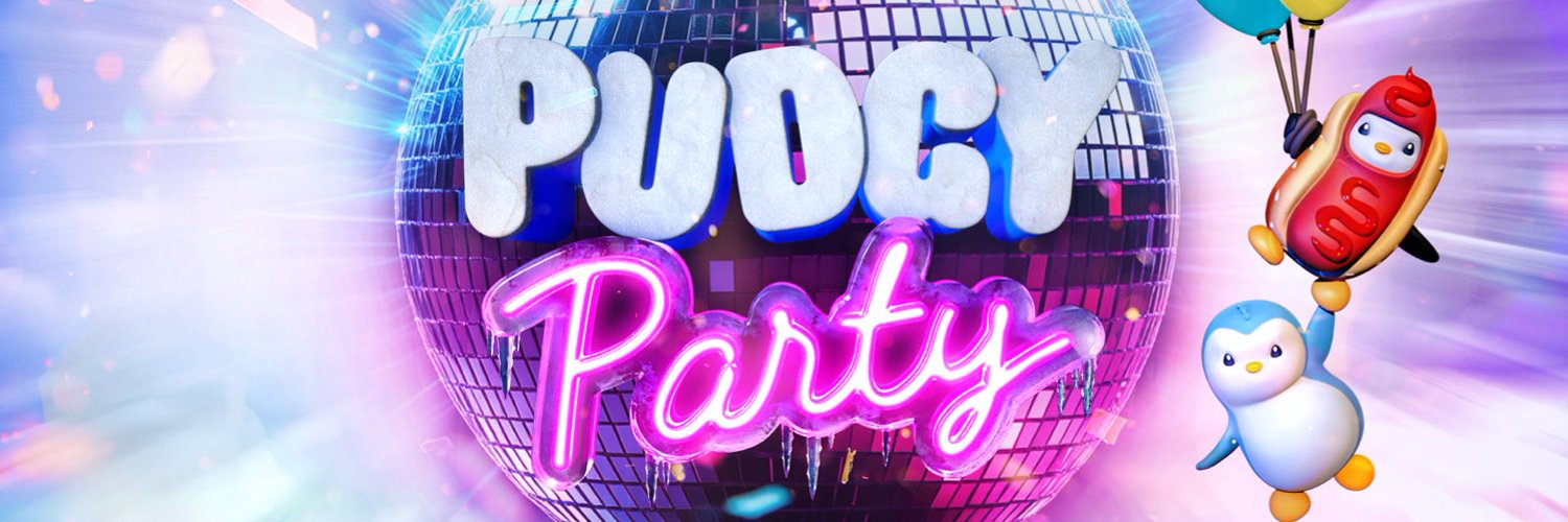 Pudgy Party Banner